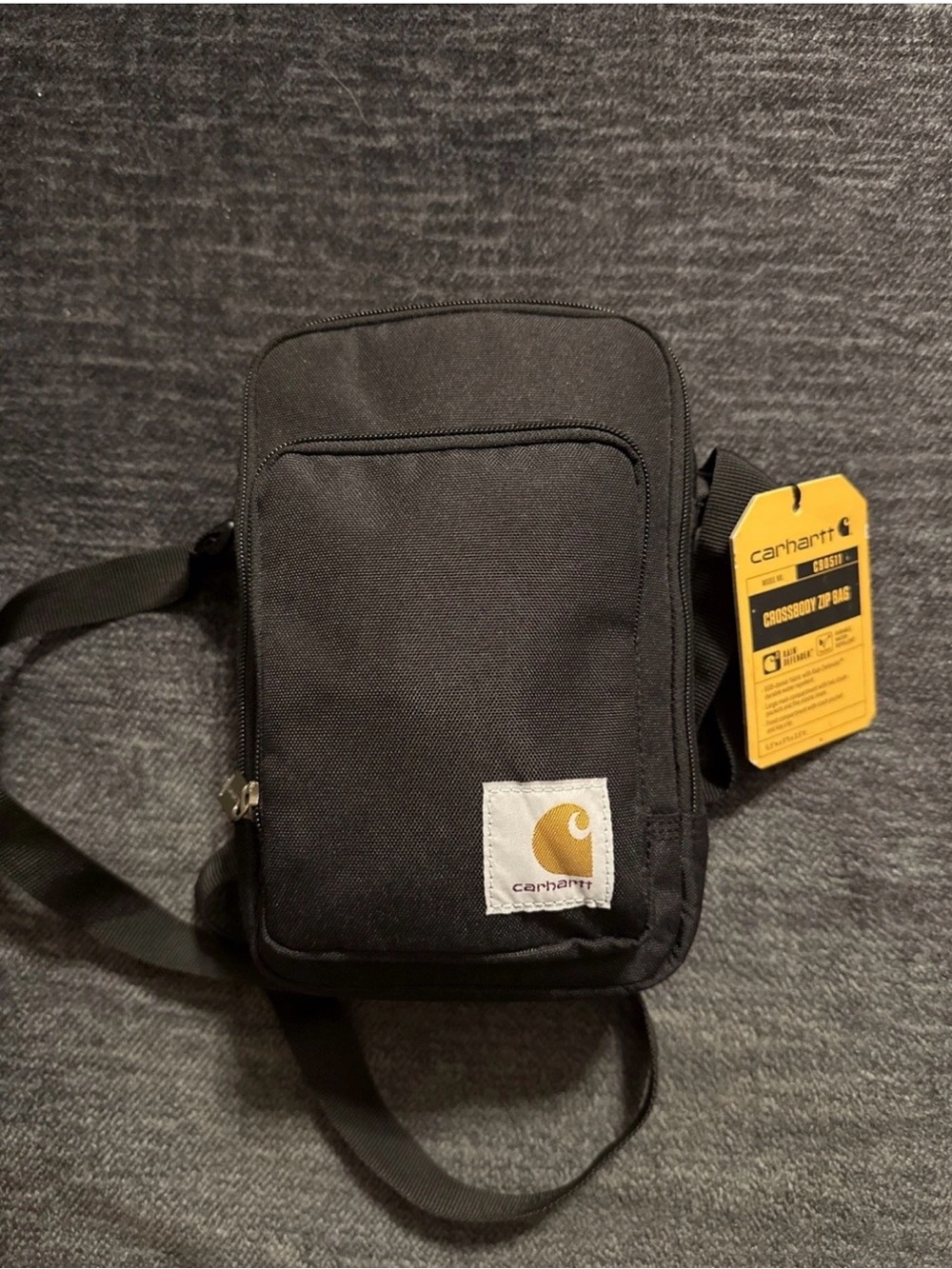 Carhartt Legacy Cross Body Gear Organizer - Black- Rain Defender  NWT